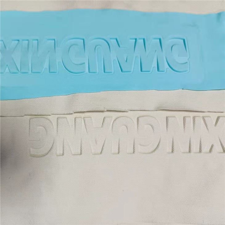 Embossed Canvas Silicone Ink